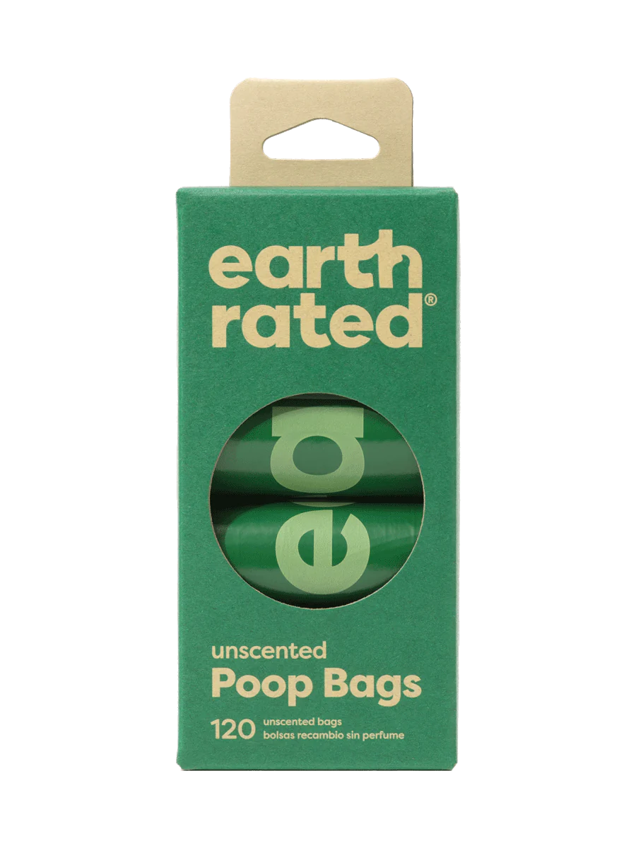Earth Rated Unscented Bag Refill Rolls - 120-Count