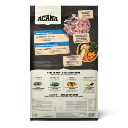 Acana dog food sales ingredients