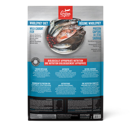 Orijen Six Fish Dog Food - Safari Pet Center