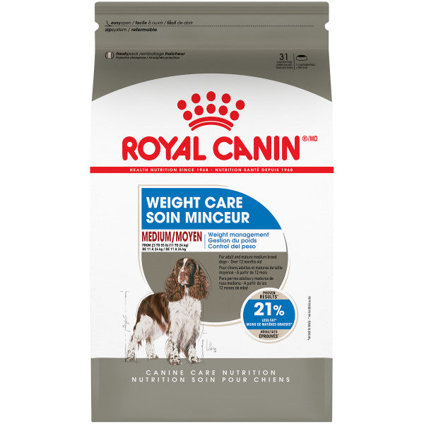 Royal Canin Medium Weight Care Dog Food (30lb)