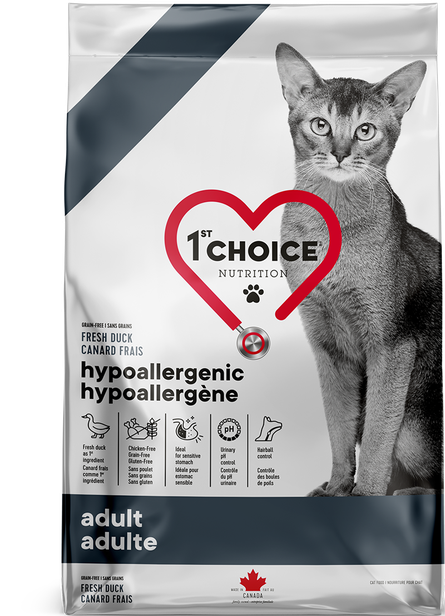 1st choice hot sale hypoallergenic cat food