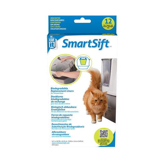 Smart Sift Replacement Liners - for cat pan base
