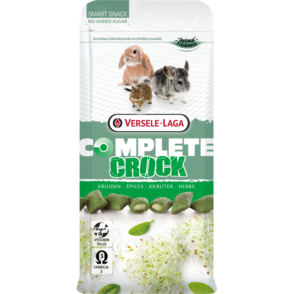 Versele-Laga Complete Crock Herbs Treats for Rodents/Small Animals (50g)