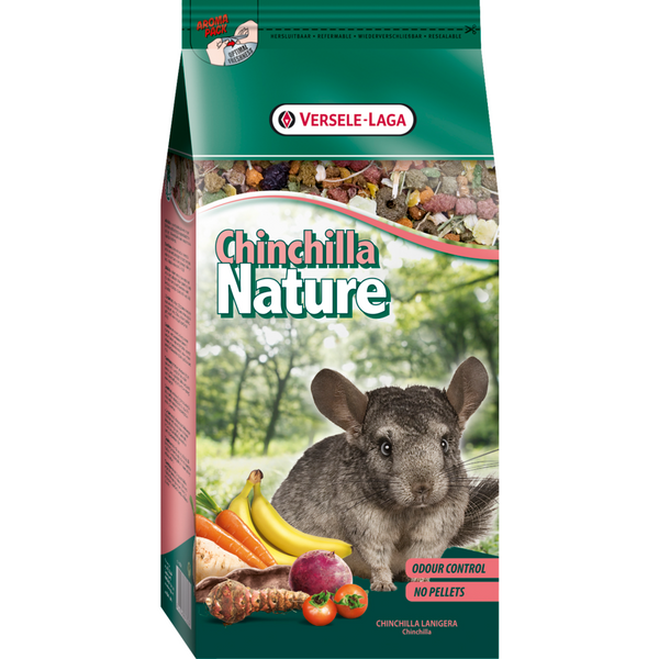 Versele-Laga Nature Chinchilla - Nourriture pour Chinchilla - 3 x 2,3 kg