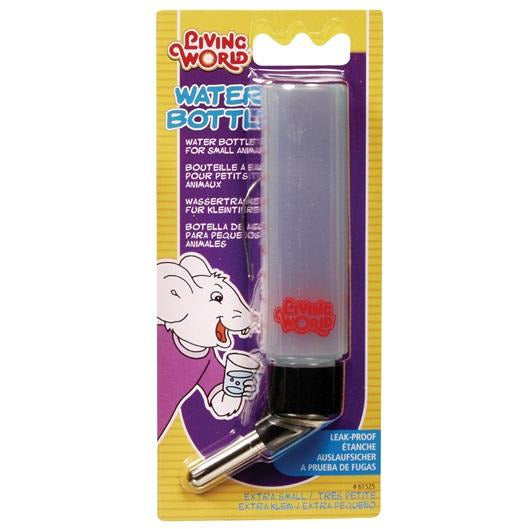 Living World Small Animal Drinking Bottle 50 ml 2 oz Safari