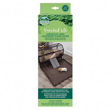 Oxbow Enriched Life Leakproof Play Yard Floor Cover (L) Safari