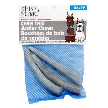 This &amp; That Canine Co. - Chew This - Whole Antler Chew for Dogs (XS - XXL)