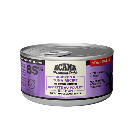 ACANA Premium Pâté for Kitten - Chicken &amp; Tuna Canned Cat Food (85g)