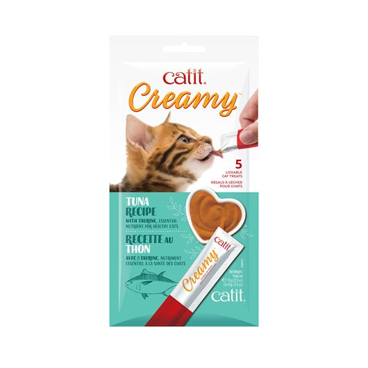 Catit Creamy Lickable Cat Treat Tuna Flavour Safari Pet Center