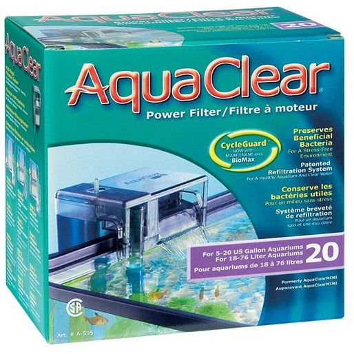 AquaClear 20 Power Filter, 76 L (20 US gal.)