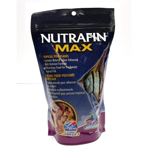 Nutrafin Max Tropical Fish Flakes 180 g 6 oz Safari Pet Center