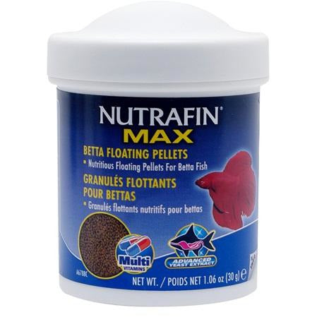 Nutrafin Max Betta Floating Pellets 30g Safari Pet Center