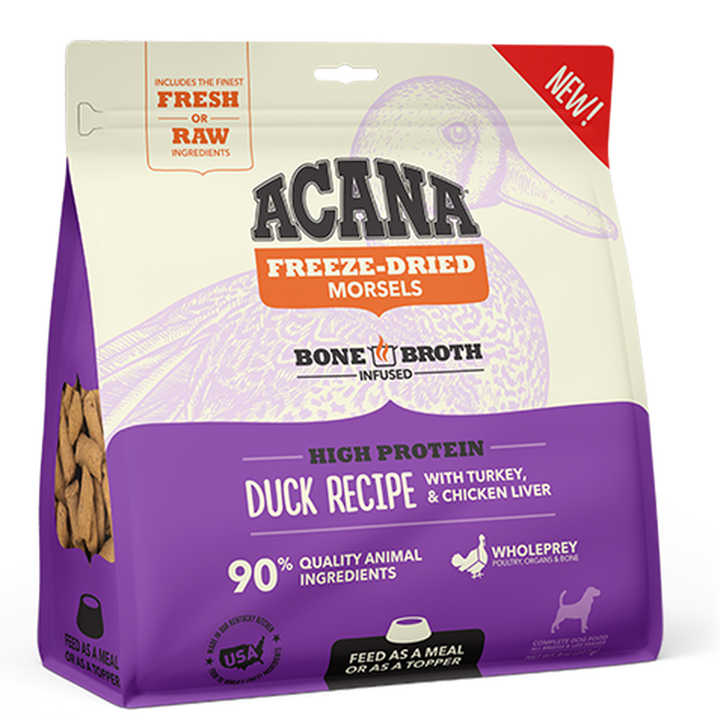 ACANA Freeze-Dried Dog Food - Duck Recipe - Morsels (227g)