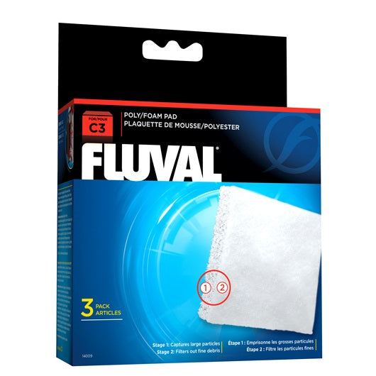 Fluval Poly / Foam Pad for C3 Power Filters