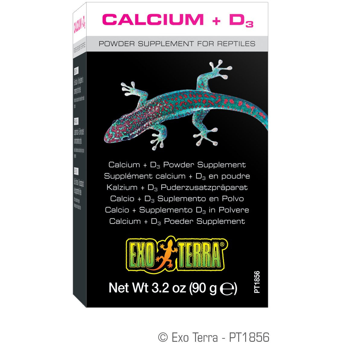 Exo Terra Calcium &amp; Vitamin D3 Supplement, 90g