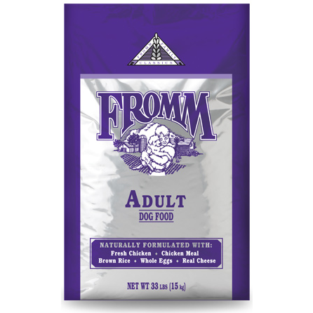 Fromm mature dog food store