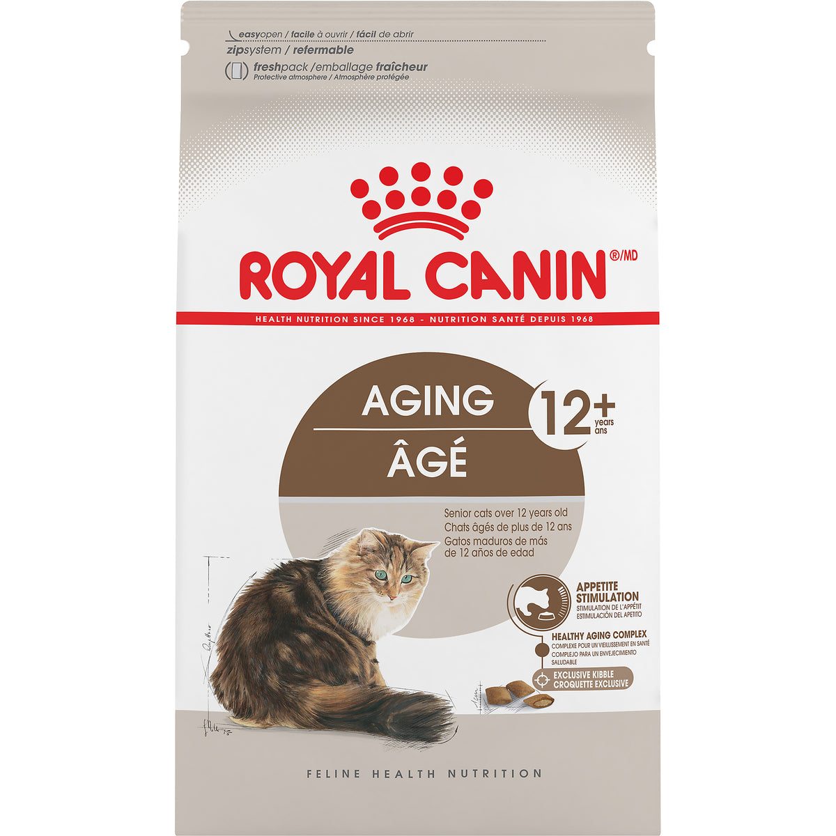 Royal Canin Chat Âgés 12+ - Nourriture pour chats (6lb)