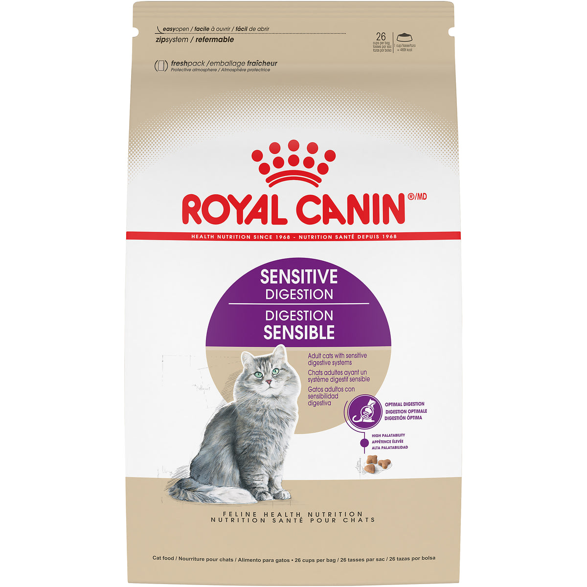 Royal Canin Digestion Sensible - Nourriture spéciale pour chats