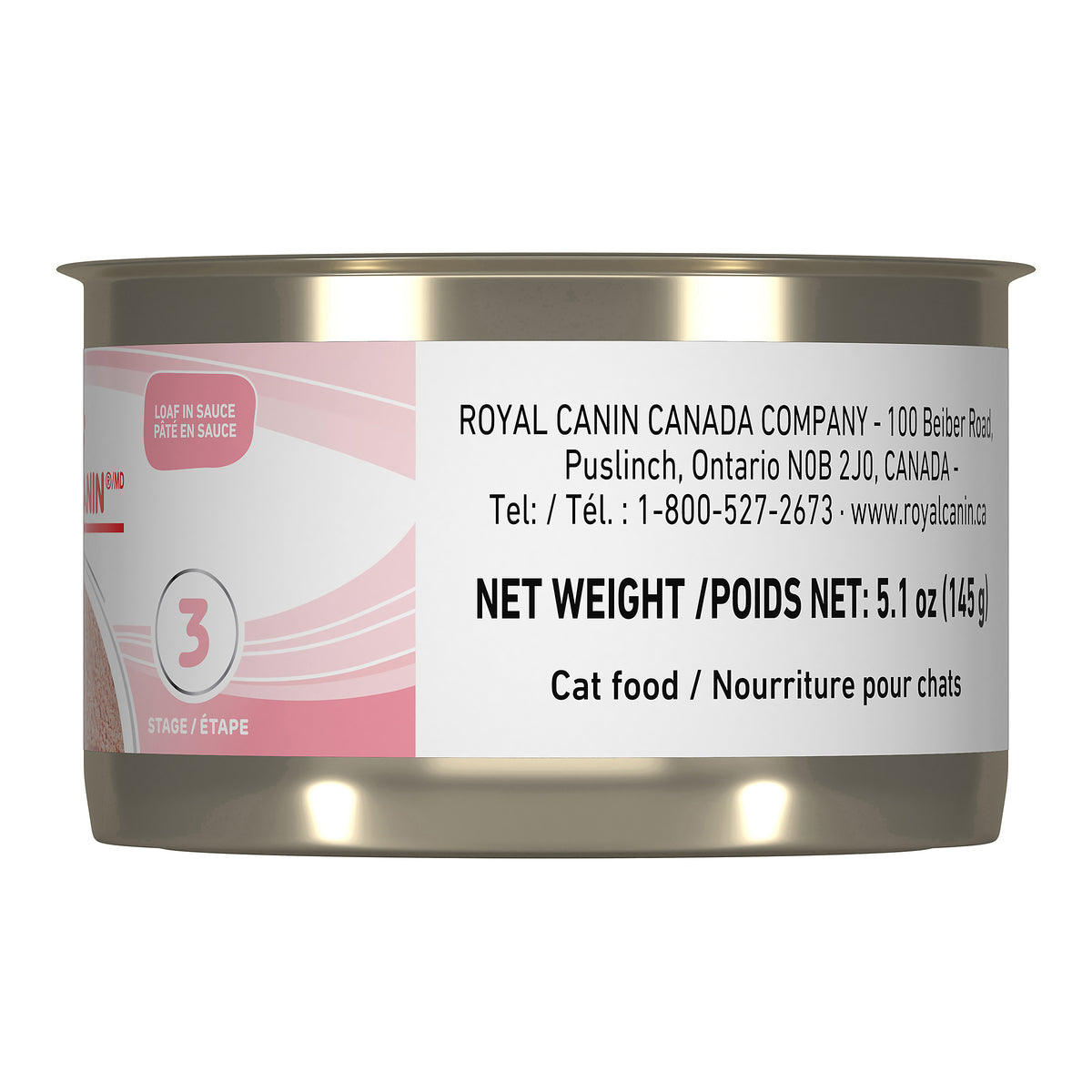 Royal Canin Kitten (Loaf in Sauce) - Wet Canned cat food (145g)