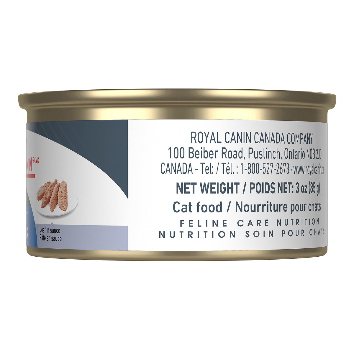 Royal Canin Soin Minceur / Weight Care (Pâté en sauce) - Nourriture humide en conserve pour chats