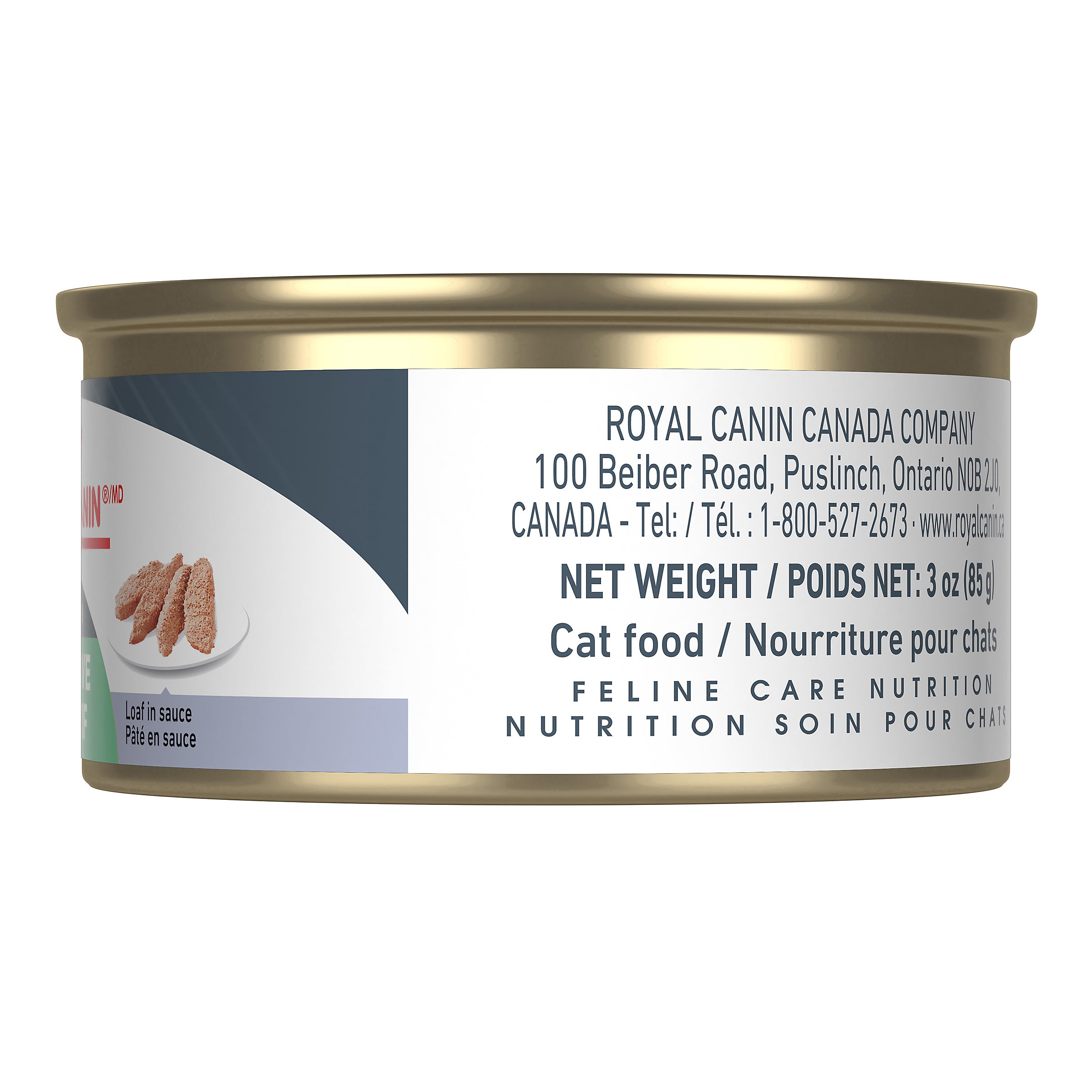 Royal Canin Digest Sensitive Loaf In Sauce Canned Cat Food