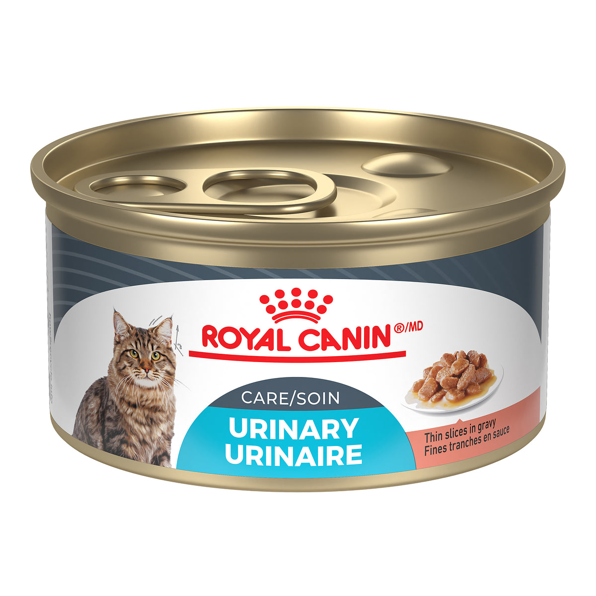 Royal Canin Soin Urinaire (Fines tranches en sauce) - Nourriture en conserve pour chat (85g)