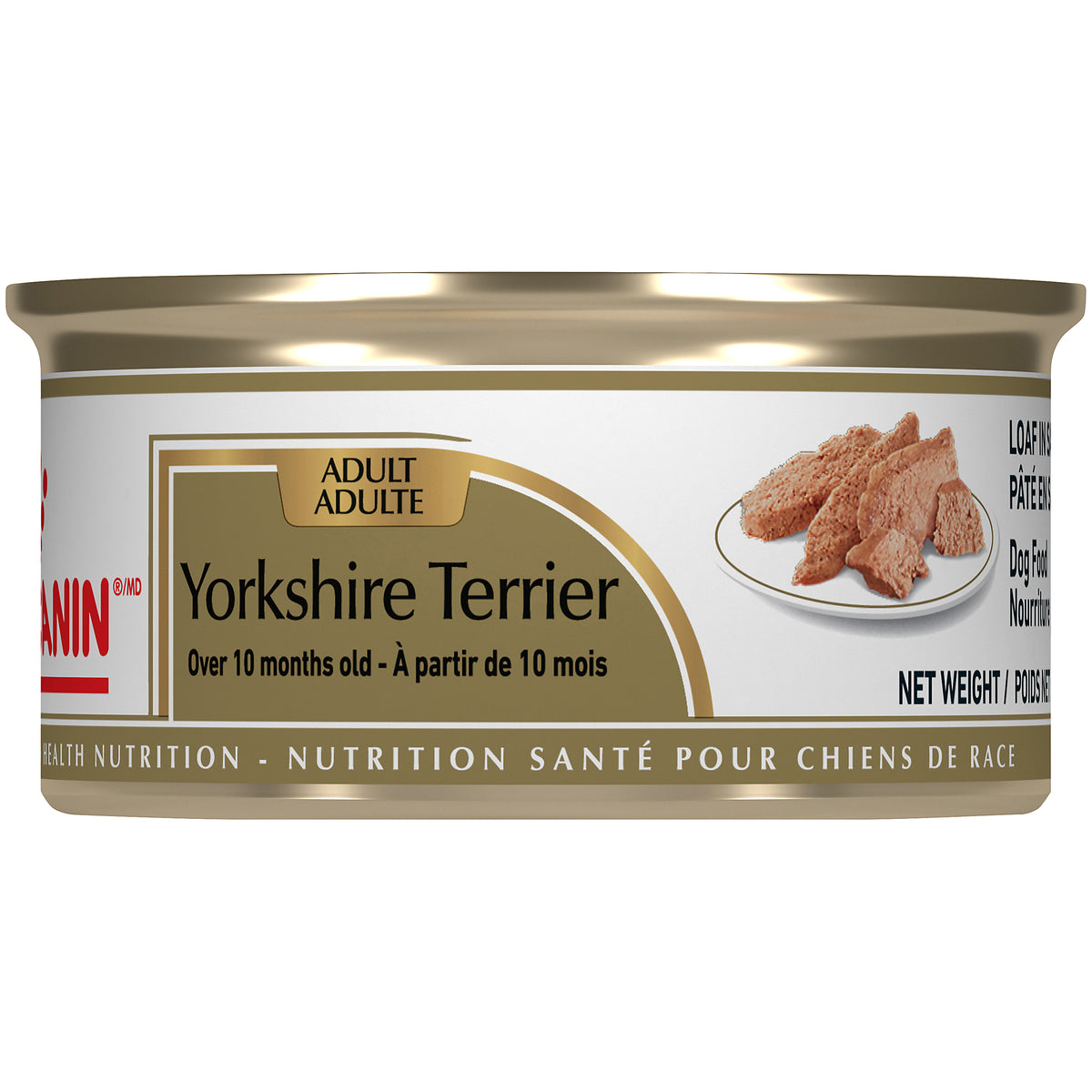 Royal Canin Yorkshire Terrier Adulte - Nourriture humide en conserve pour chiens (85g)