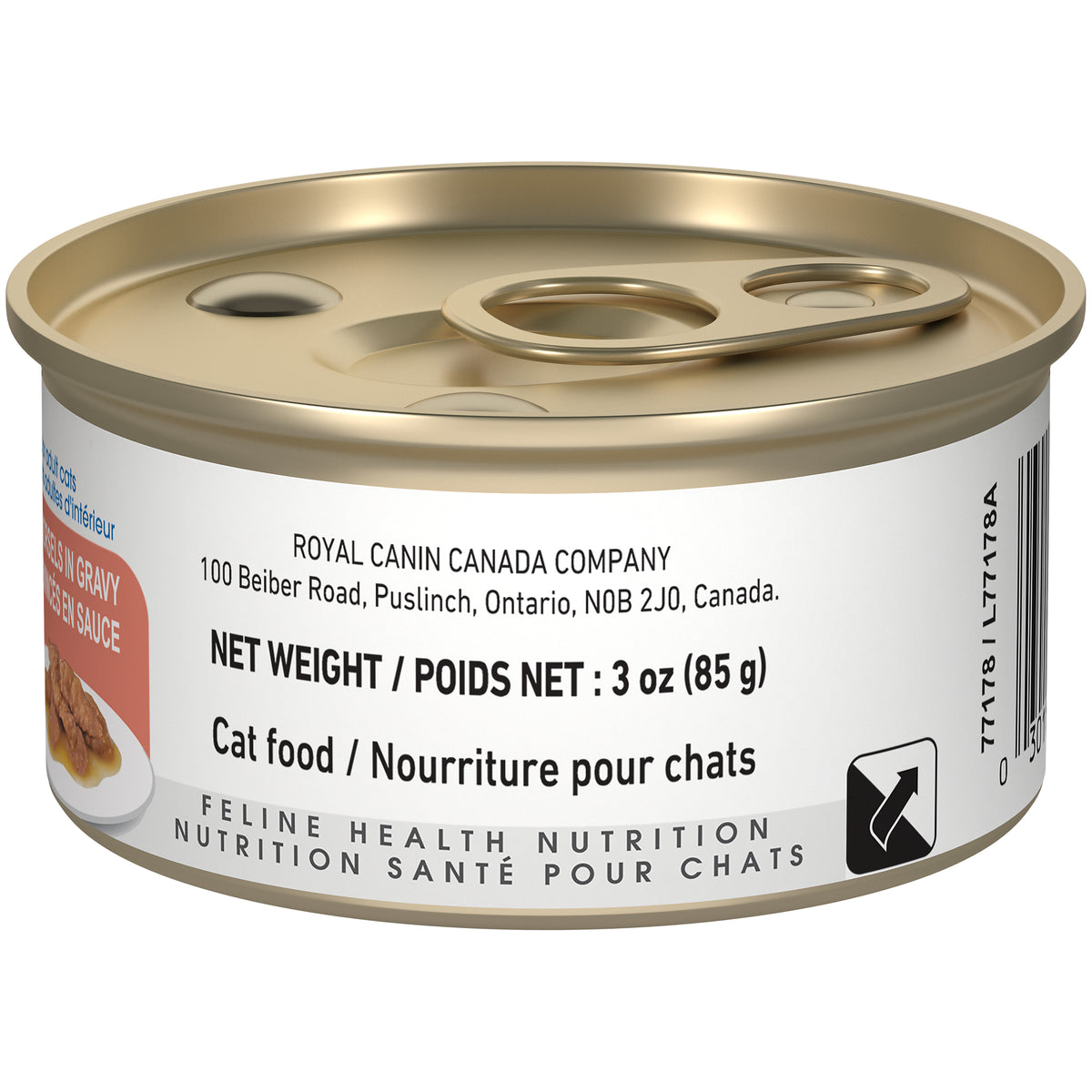 Royal Canin Indoor Adult Morsels in Gravy Canned Cat Food (85g)