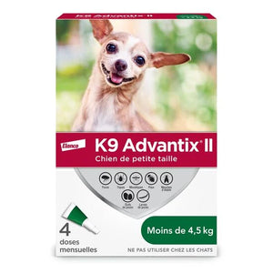 K9 Advantix Flea, Tick Mosquito Protection Dogs (4 doses