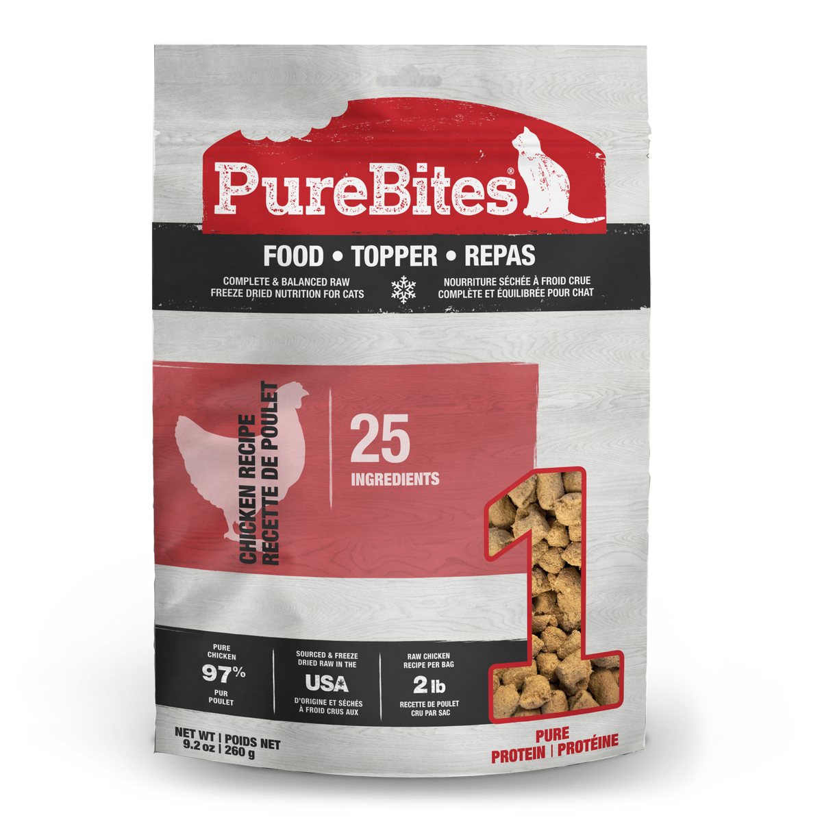 PureBites Cat Food Topper - Chicken Recipe