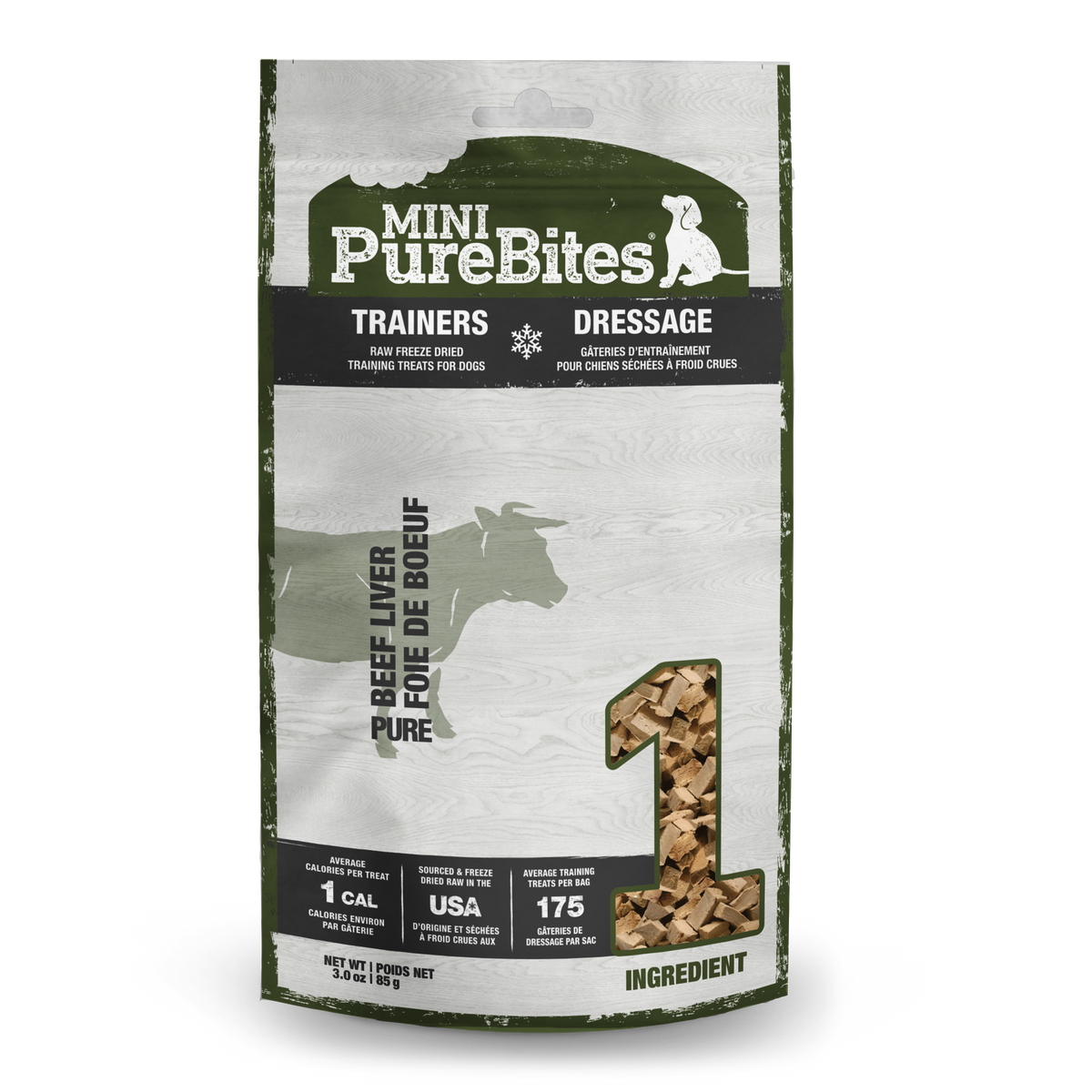 PureBites Mini-Trainers - Beef Liver