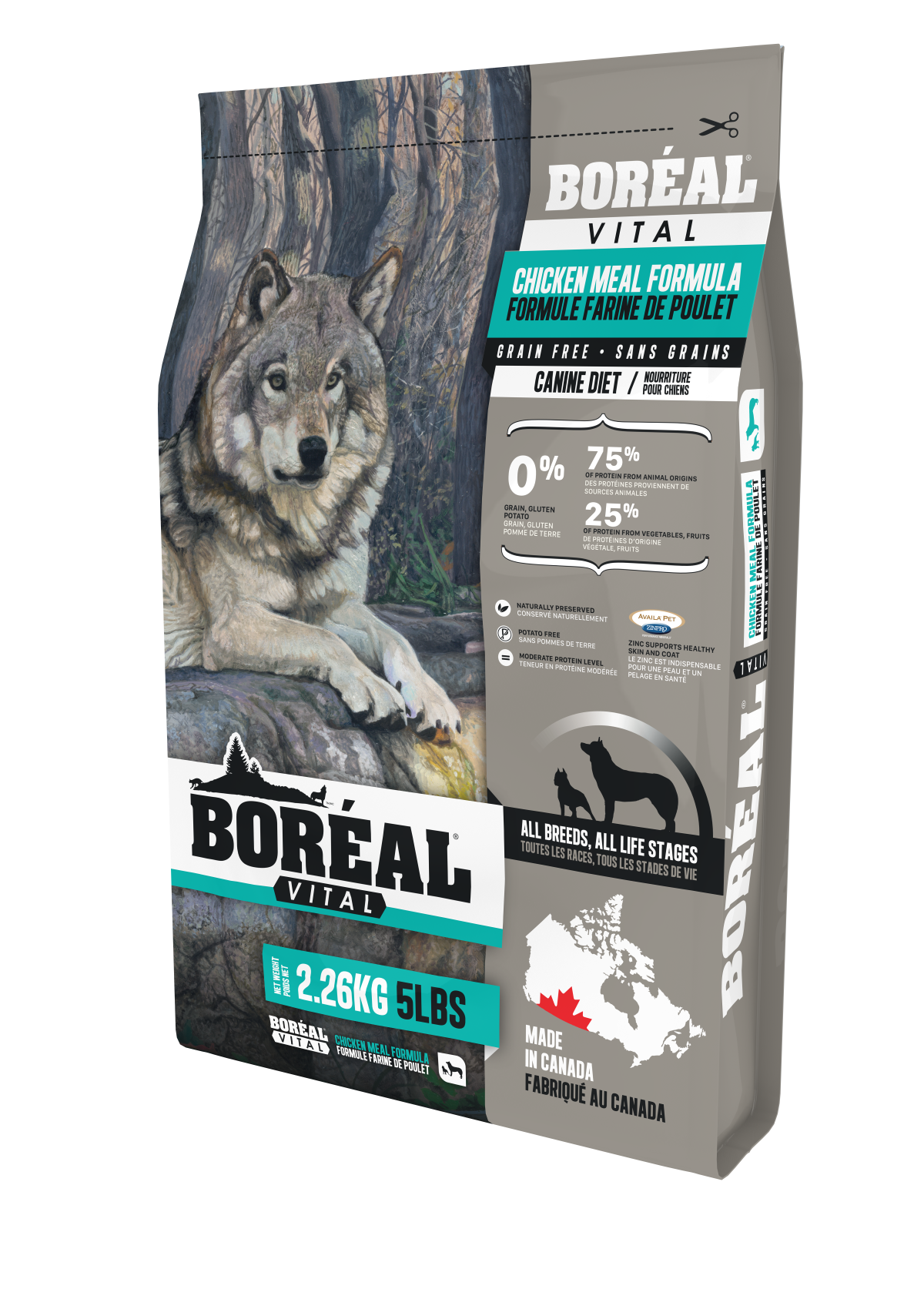 Boreal Vital Chicken Meal - Dog Food