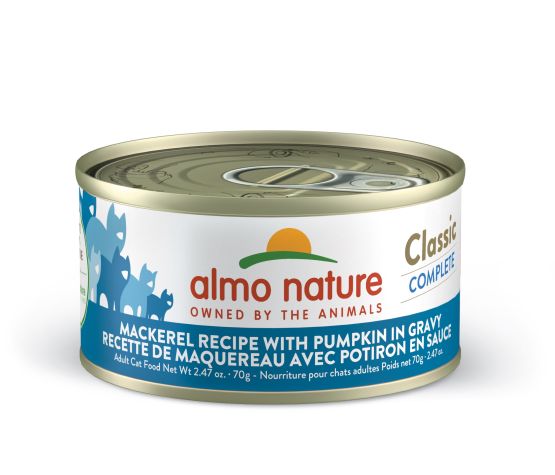 Almo Classic Complete Chat - Maquereau avec Potiron en Sauce 70g