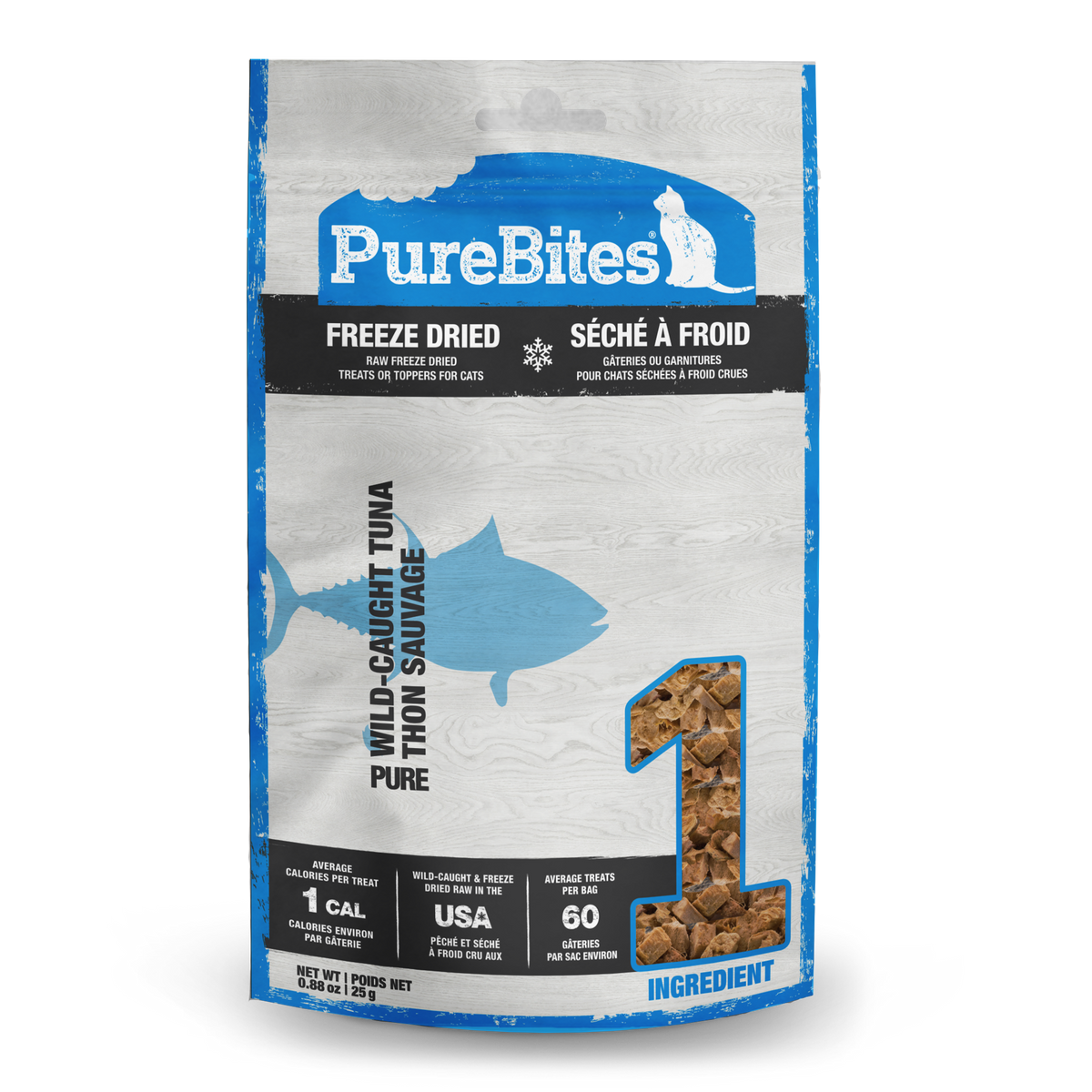 PureBites Freeze Dried Cat Treats - Tuna (25g)