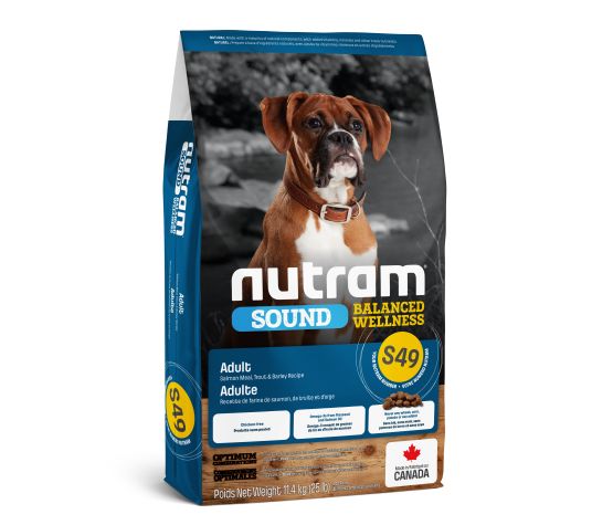 Nutram Sound S49 Nourriture pour Chien Saumon 