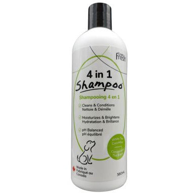 Envirofresh Dog Shampoo - 4 In 1 - White Tea &amp; Cucumber 380ml