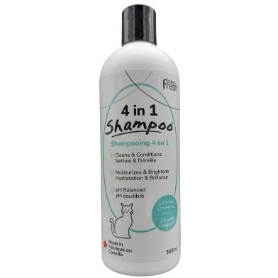 Envirofresh Shampoing pour Chat -4 En 1 - Lavande &amp; Camomille 380ml