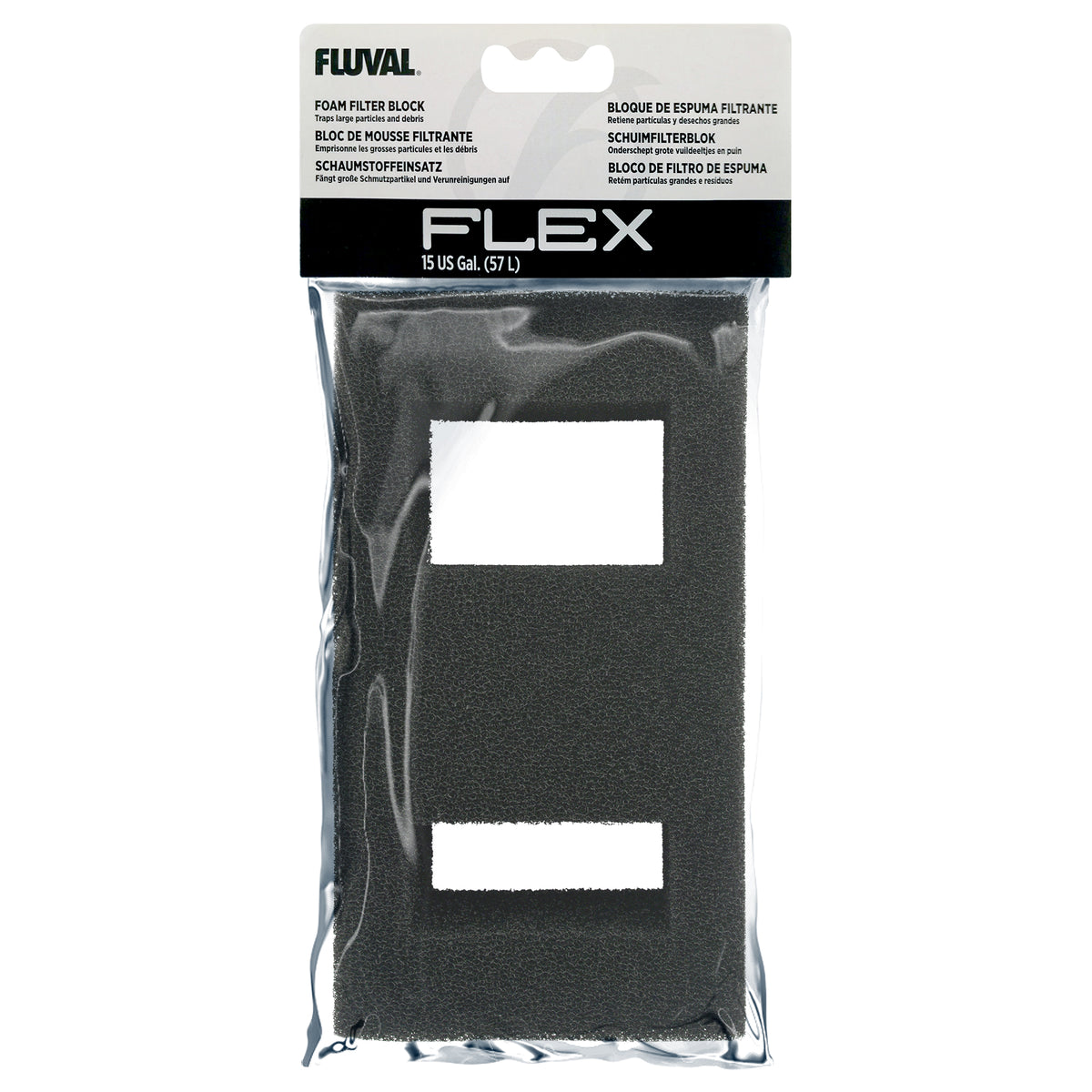 Bloc filtrant en mousse Fluval pour aquarium Fluval Flex