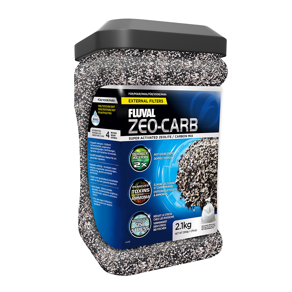Masse filtrante Zeo-Carb Fluval, 2 100 g (74,07 oz)