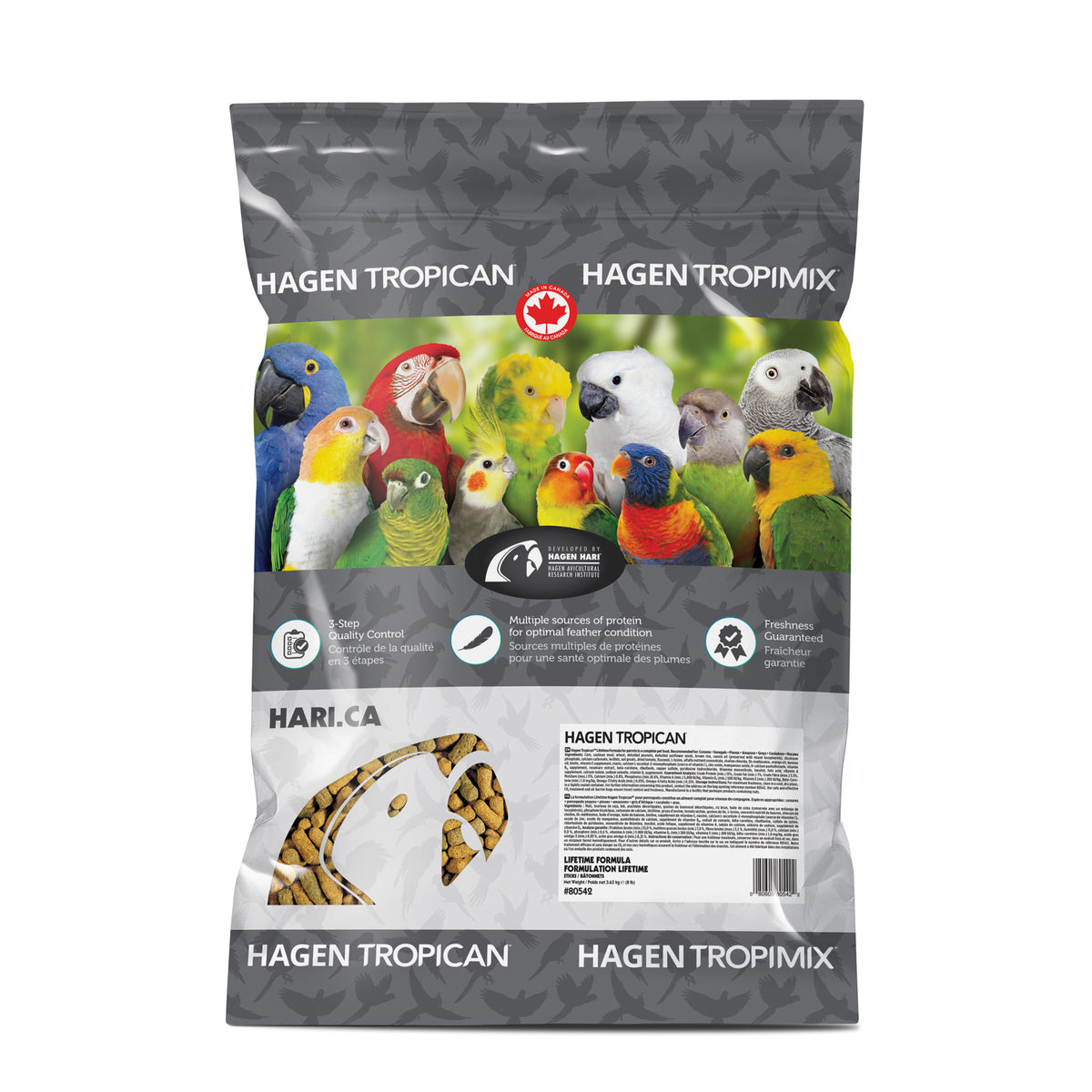 Tropican Sticks à vie pour perroquets - 3,63 kg