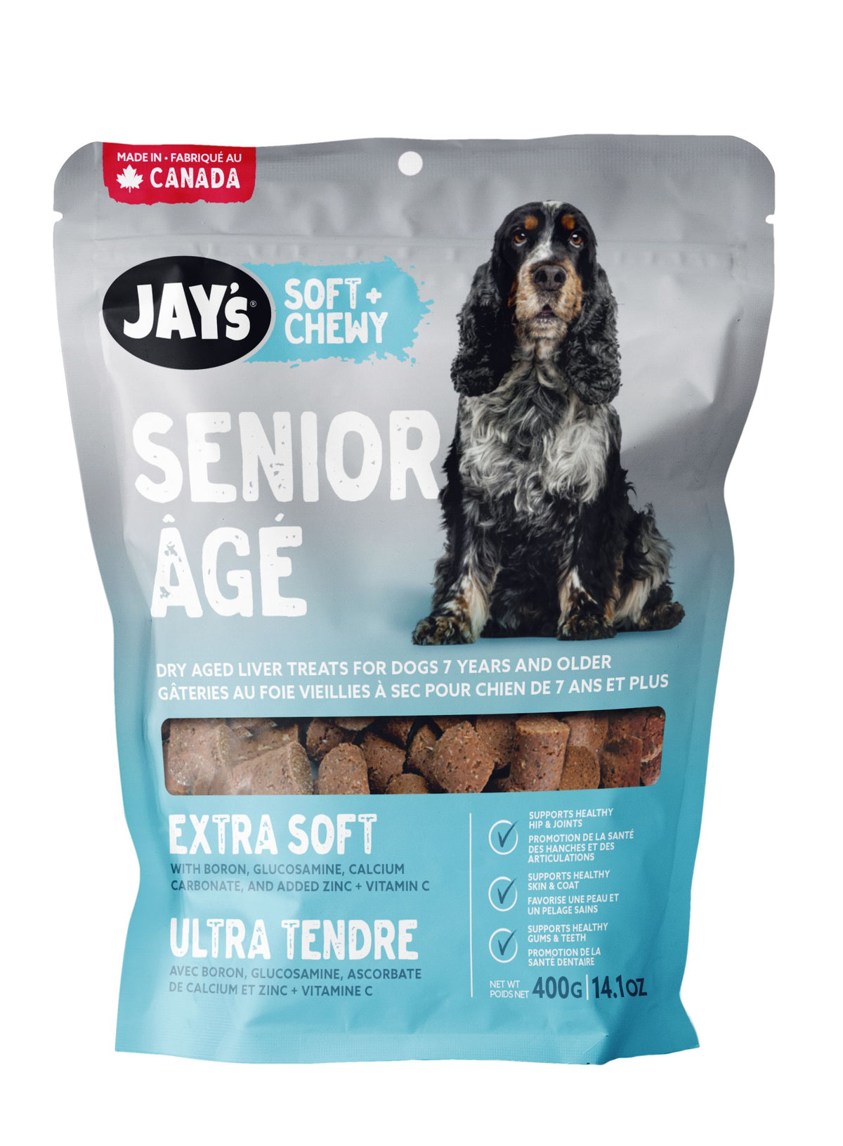 Jay&#39;s Tid Bits - Dog Treats - Senior 170g