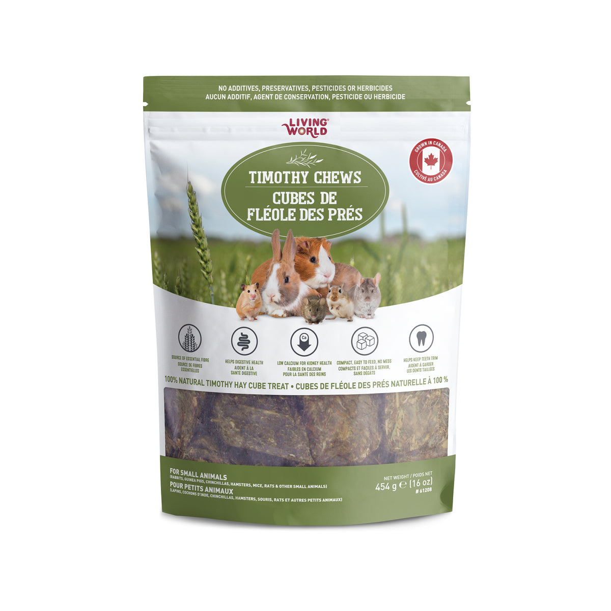 Living World Timothy Chews (454g)