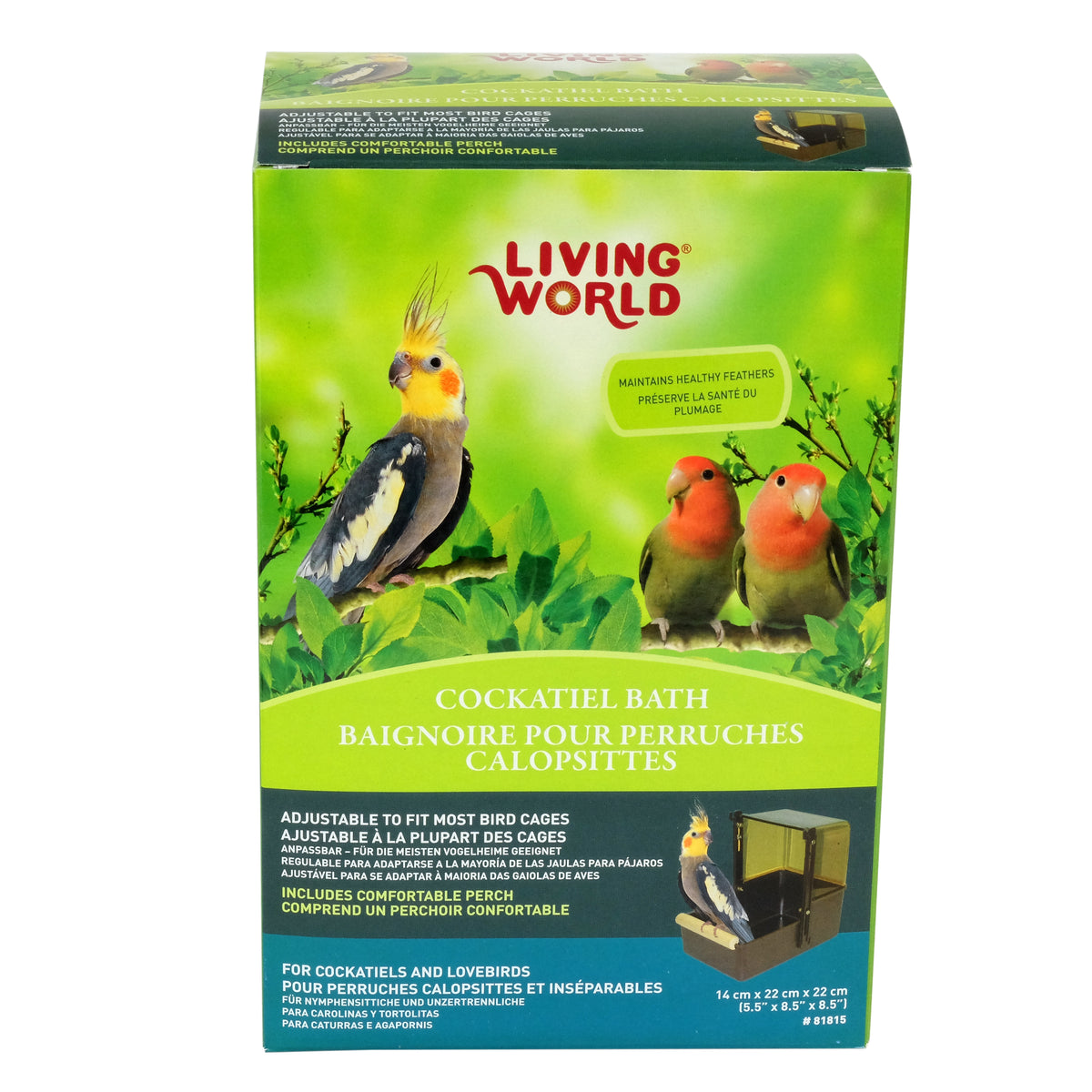 Bain Cockatiel Living World