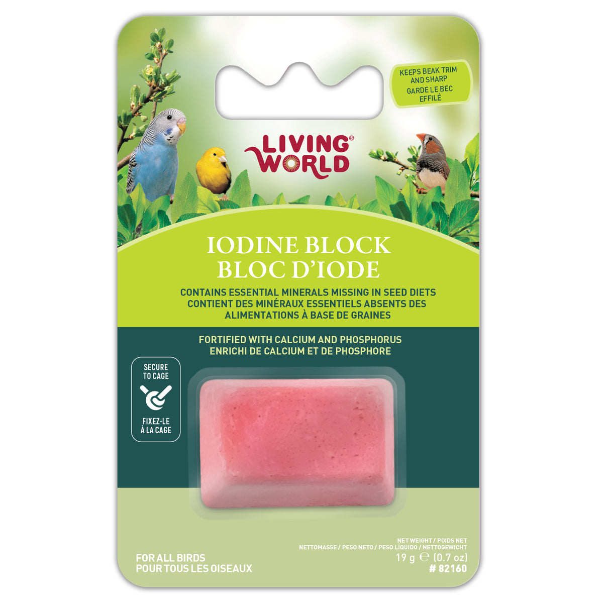 Bloc d'iode Living World petit