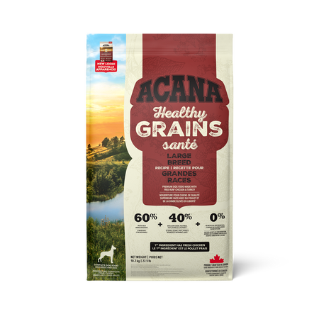 Acana Healthy Grains / Grains Santé - Grandes Races - Nourriture pour chien