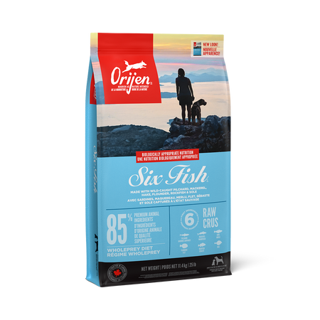 Orijen Six Fish Dog Food - Safari Pet Center