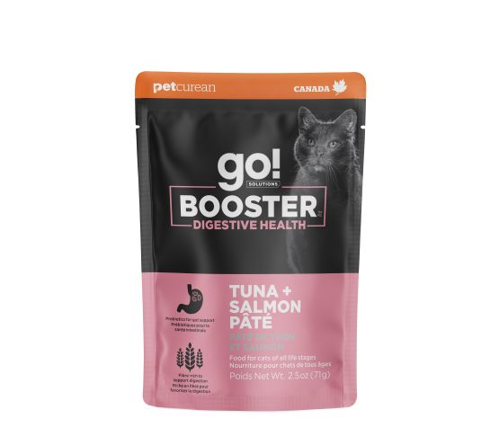 Go! Booster pour Chat - Digestion - Pâté de Thon &amp; Saumon (2.5oz)