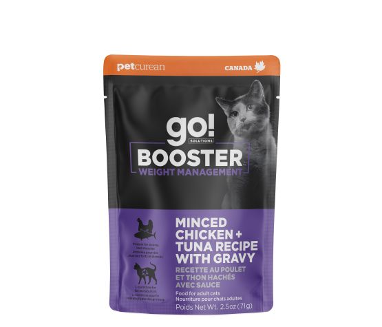 Booster for Cat - Weight Management - Minced Chicken &amp; Tuna with Gravy (2.5oz)