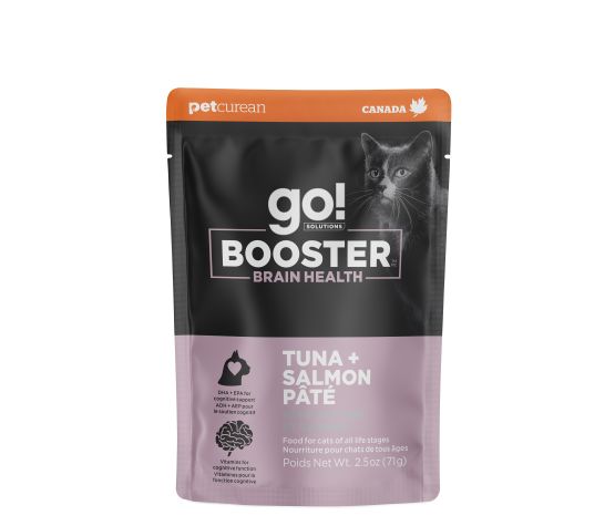 Go! Booster for Cat - Brain Health - Tuna &amp; Salmon Pate (2.5oz)