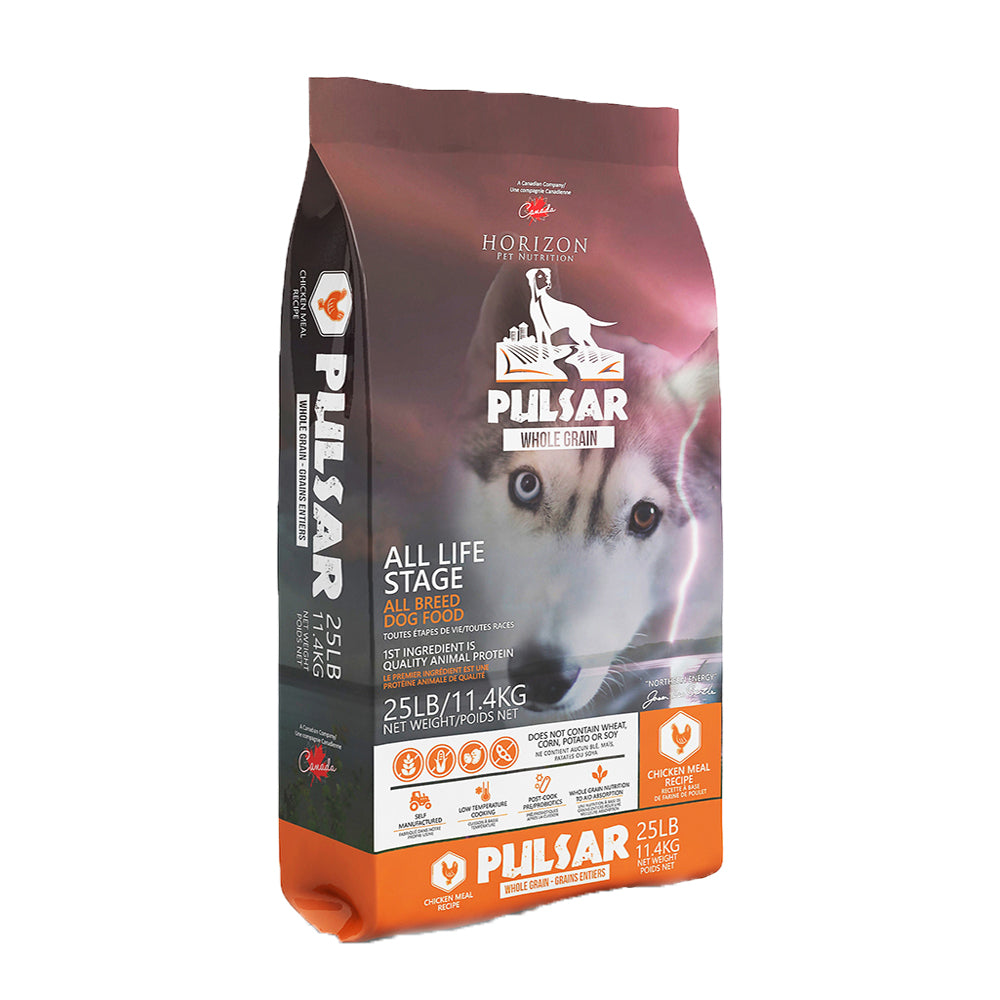 Croquettes pour chiens Horizon Pulsar Pulsar and Turkey Formula (25 lb/11,4 kg)